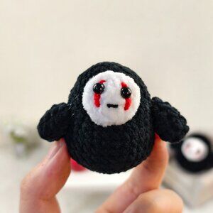 Handmade Amigurumi Crochet No-Face Plushie